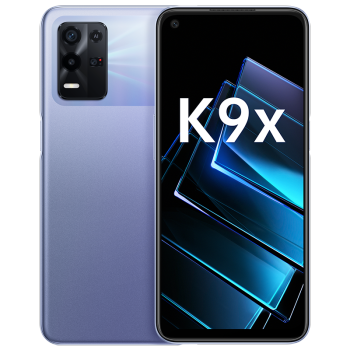 OPPO K9x 天玑 810 5000mAh长续航 快充 8GB+256GB 银紫超梦 老人安卓游戏电竞智能学生直屏拍照5G手机