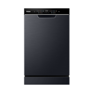 海尔（Haier）12套嵌入式洗碗机X3000 45cm超窄 80℃消杀 变频一级水效 分区洗 EYBW122286BKU1