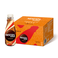 雀巢（Nestle）即饮咖啡饮料 丝滑拿铁 焦糖风味 268ml*15瓶装