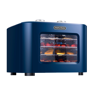 摩飞电器（Morphyrichards） 水果烘干机家用食品风干机小型宠物零食蔬干果机MR6255 蓝色