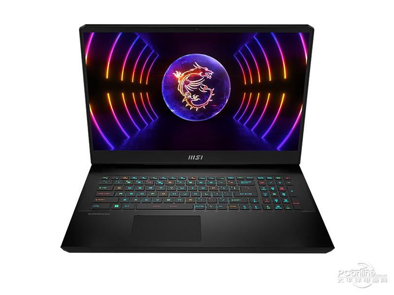 msi微星GP77(酷睿i7-13700H/16GB/1TB/RTX4070/2.5K/240Hz) 前视