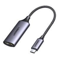 绿联type-c转hdmi转换线4k高清笔记本电脑投屏线usb-c转hdmi手机电视同屏转换头雷电3转hdmi显示器转接线插头