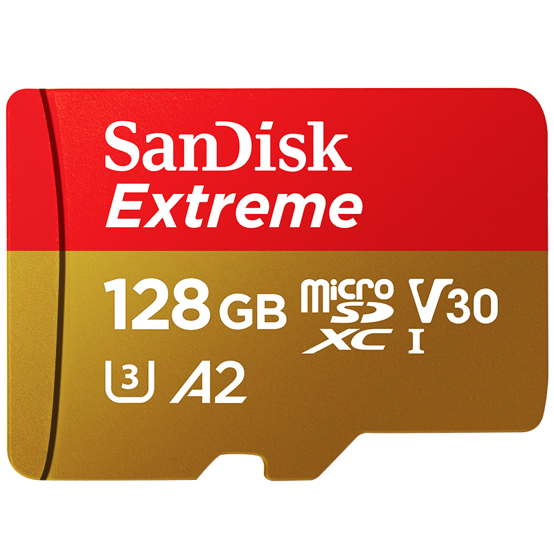 ϣSanDisk128GB TF(MicroSD)ڴ濨 4KٽA2 V30 U3г¼ ˶˻ ش洢 190MB/s