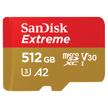 ϣSanDisk512GB TFMicroSDڴ濨 U3 V30 4K A2 ˶˻洢 ٸߴ190MB/s 