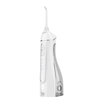 博皓（prooral）冲牙器脉冲洗牙器便携 专业水牙线洁牙器家用电动牙齿牙缝清洁  男女士礼物 F27 信仰白 2支喷头