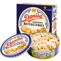 皇冠（danisa）丹麦曲奇饼干礼盒454g 零食早餐送礼团购  印尼进口