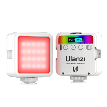 ulanzi VL49RGBףȫʲƱЯLEDڴ˫ɫӰ΢ֻЧ