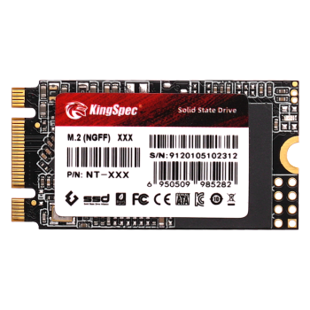 ʤάKingSpec M.2 22*42 SATA NGFF 22*42 SSD̬Ӳ T450/T470ʼǱչ ̬洢Ӳ 1TB550 22*42 SATAЭ 2242 N