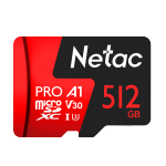 Netac 朗科 P500 至尊PRO版 Micro-SD存储卡 512GB