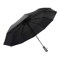 美度全自动晴雨伞三折男士商务折叠伞10骨加大防风晴雨伞M3219黑色