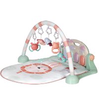 babycare婴儿健身架器脚踏钢琴0-1岁新生儿满月礼物宝宝玩具奥尼克狮子