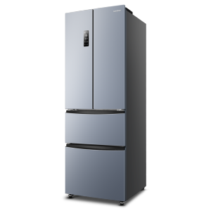 容声（Ronshen）319升一级能效风冷无霜变频家用多功能变温离子除菌净味法式四门冰箱BCD-319WD11MP（银色款）