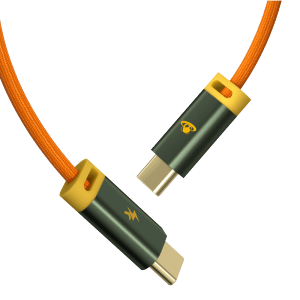 魅族 PANDAER Line King 240W 高能快充线 1.2米 支持PD3.1协议 高密度编织 USB-C镀金接口 抗折霓彩拖尾