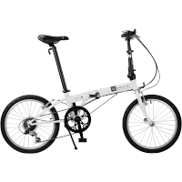 大行（DAHON）D6折叠自行车20英寸6速入门级折叠车成人学生通勤休闲单车KBC061 白色