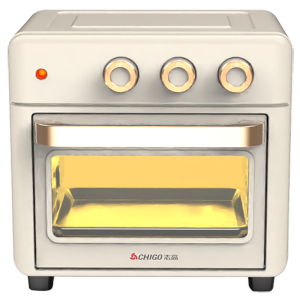 志高（CHIGO）空气炸锅烤箱家用 多功能大容量15L无油低脂嫩烤 烘焙电烤炸一体可视  AFO-15K