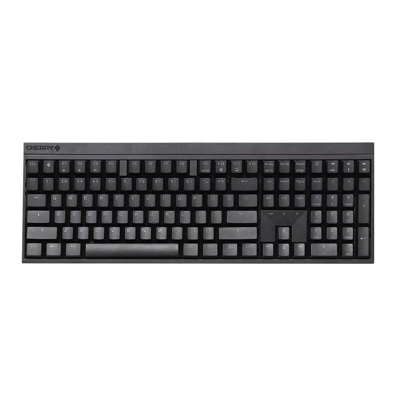 樱桃（CHERRY）MX2.0S无线键盘三模蓝牙有线机械键盘游戏办公电竞键盘全尺寸 黑色 红轴