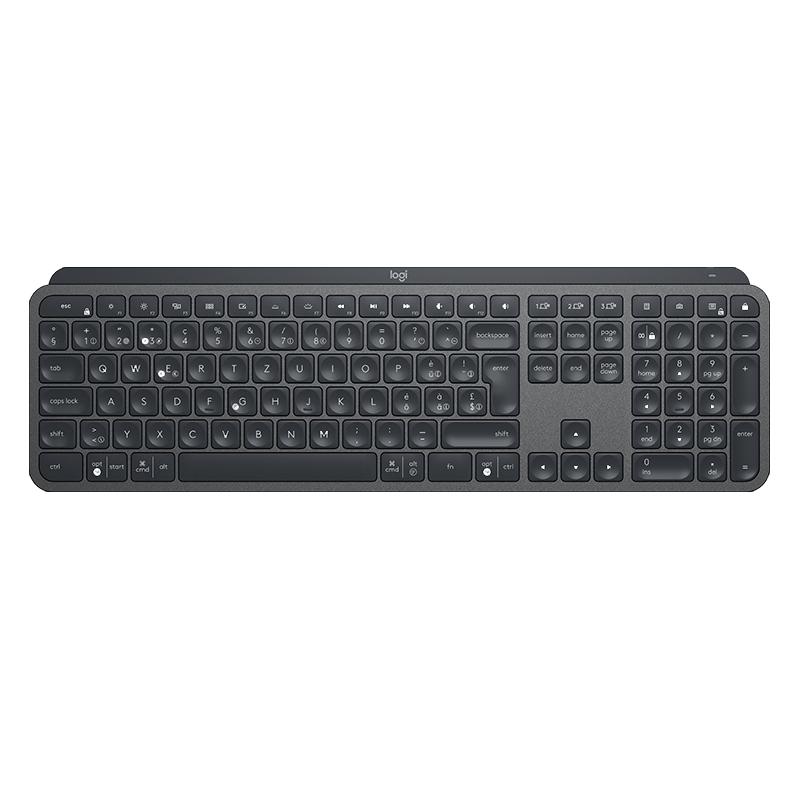 罗技MX keys无线蓝牙键盘充电背光便携商务高端办公游戏电竞超薄