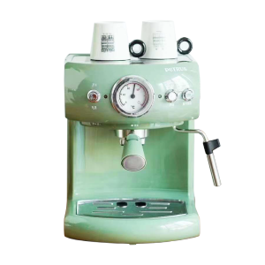 柏翠（petrus）咖啡机家用意式半自动19Bar泵压式浓缩蒸汽打奶泡机PE3606