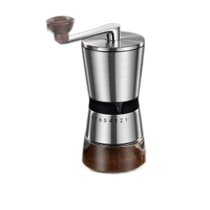德国博曼斯 磨豆机咖啡豆研磨机手磨咖啡机手摇手动手工磨咖啡研磨器 柏林经典咖啡磨豆机（大号8档）