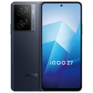 vivo iQOO Z7 12GB+256GB深空黑 120W超快闪充 等效5000mAh强续航 6400万像素 OIS光学防抖 护眼竞速屏5G手机