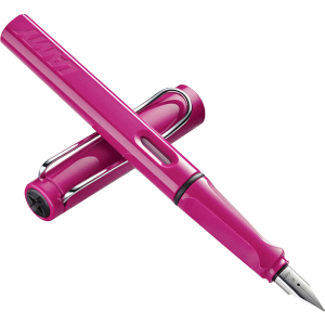 凌美(LAMY)钢笔 safari狩猎系列 粉色 单只装 德国进口 F0.7mm送礼礼物