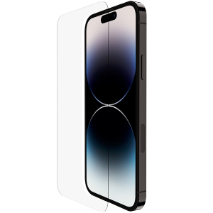 贝尔金（BELKIN）苹果14pro钢化膜 iPhone14pro手机膜 德国进口肖特玻璃基材 超清防摔贴膜 OVA103