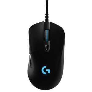 罗技（G） g403Hero游戏鼠标 电竞鼠标 有线鼠标 RGB炫光 吃鸡宏编程可调配重块 G403Hero有线