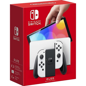 任天堂（Nintendo） Switch日版游戏机 续航加强版ns掌机新款 日版 OLED 黑白色