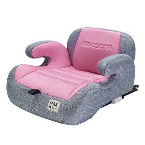 osann儿童安全座椅增高垫3-12岁以上德国便携式汽车用简易大童坐垫 MAX【玫瑰粉】