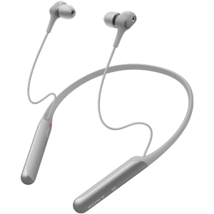 索尼（SONY） WI-C600N无线降噪立体声耳机 入耳颈挂式手机蓝牙通话 户外出行音乐重低音耳麦 灰色