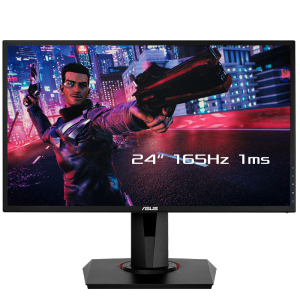 华硕 24英寸显示屏 电脑显示器 电竞显示器 游戏显示器FPS 144Hz刷新率 超频165Hz 0.5ms响应  VG248QG