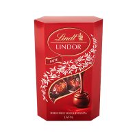 瑞士莲（lindt）意大利原装进口lindor零食女友生日礼物 软心牛奶巧克力 200g 