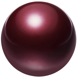 Perixx佩锐 PPRO303 欧洲进口 轨迹球直径34mm 通用570 ERGO轨迹球鼠标配件 红色雾面 34mm 轨迹球