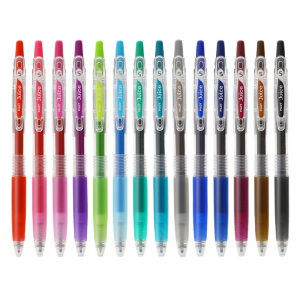 百乐（PILOT） 日本juice果汁笔10EF彩色中性笔0.5mm按动啫喱笔学生用多色手账笔 黑色B（0.5mm） 单支装