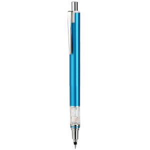 三菱（Uni）KURUTOGA自动铅笔 0.5mm不断铅绘图学生考试活动铅笔M5-559 蓝色杆 单支装