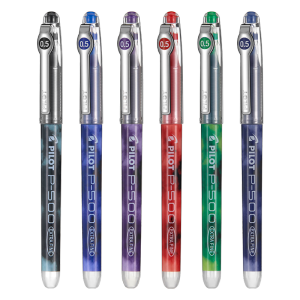 百乐（PILOT） P500考试专用中性笔0.5mm学生刷题大容量黑笔直液式针管水笔运动限定套装 黑色 0.5mm 3支装-加笔盒