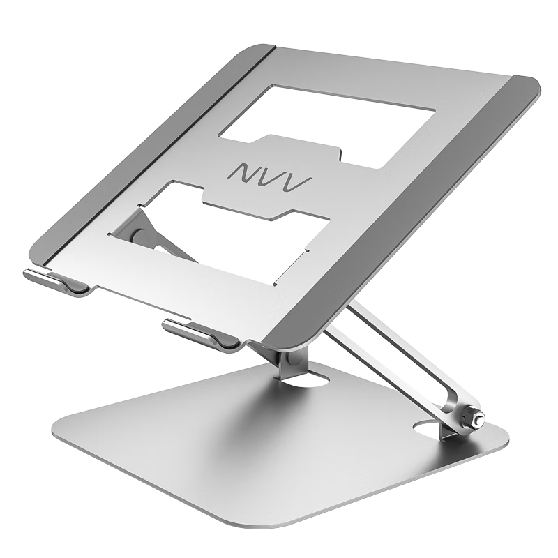 NVV 笔记本支架 电脑支架升降散热器 立式悬空抬高增高架 苹果Macbook联想小新华为手提电脑架子配件NP-6W