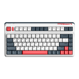IQUNIX L80动力方程式 机械键盘 三模热插拔客制化键盘 无线蓝牙游戏键盘 83键电脑键盘 L80 三模机械键盘 cherry红轴RGB版