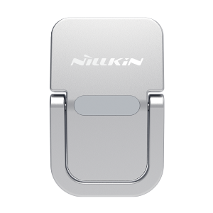 NillkiN 笔记本支架 锌合金增高悬空散热器迷你便携电脑支架通用手机平板电脑 优耐-银色