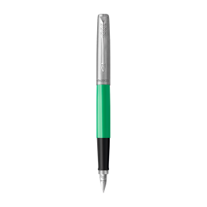派克（PARKER）钢笔签字笔 学生练字书写 男女生日礼物 礼品 乔特绿色胶杆墨水笔