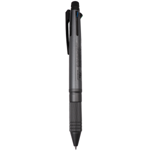 三菱（Uni）五合一多功能笔商务中油笔签字笔原子笔（四色圆珠笔+自动铅笔）深灰色笔杆 MSXE5-2000A-05