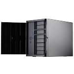 SILVER STONE 银欣 SST-DS380B MINI-ITX机箱 非侧透 黑色