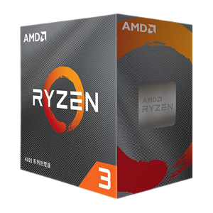 AMD 锐龙新品R5/R7 5600/5700X/5800X3D 7nm AM4接口盒装CPU处理器 R3 4100 盒装CPU