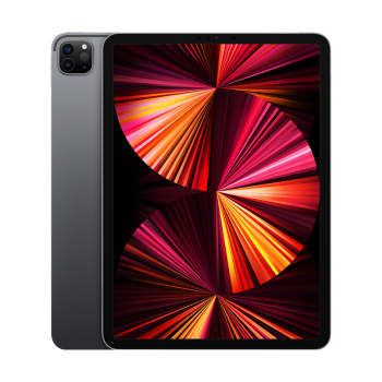 Apple iPad Pro 11英寸平板电脑 2021年款(2TB WLAN版/M1芯片Liquid视网膜屏/MHR23CH/A) 深空灰色