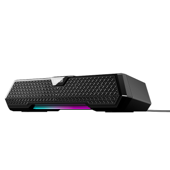 漫步者（EDIFIER）M25 一体式电脑音响 家用桌面台式机笔记本音箱 蓝牙5.3 黑色