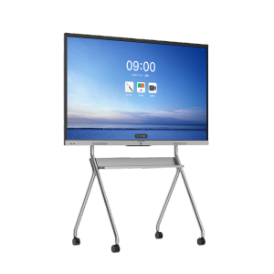 maxhub会议平板 V6新锐版智能屏幕 触摸视频会议一体机 新锐Pro电子白板投屏 EC55CA套装4件 含传屏器+智能笔+移动脚架
