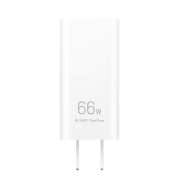 华为原装氮化镓多口充电器 66W 白色 兼容mate60/mate50pro/X5/X3/P60手机笔记本电脑平板