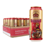 BARBAROSSA 凯尔特人 红啤酒500ml*24听 整箱装 德国原装进口