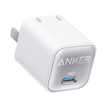ANKER安克 苹果充电器氮化镓快充 安芯充Pro PD30W兼容20W iPhone14/13/12proMax/mini手机/iPadPro 白