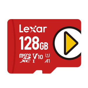雷克沙（Lexar）128GB TF（MicroSD）存储卡U1 V10 A1 读160MB/s 手机平板监控适用 switch内存卡（PLAY）